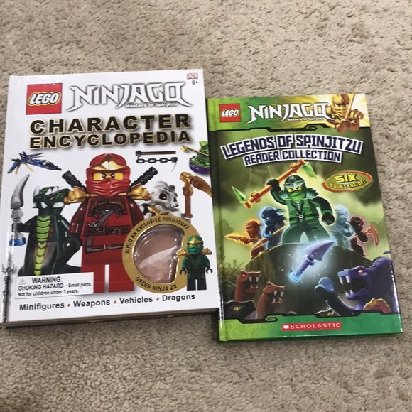 lego ninjago book collection